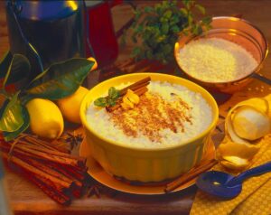 Receita de Arroz Doce alemão