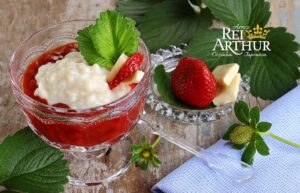 Receita Risoto doce com morango