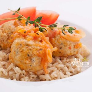Receita bolinho arroz com queijo