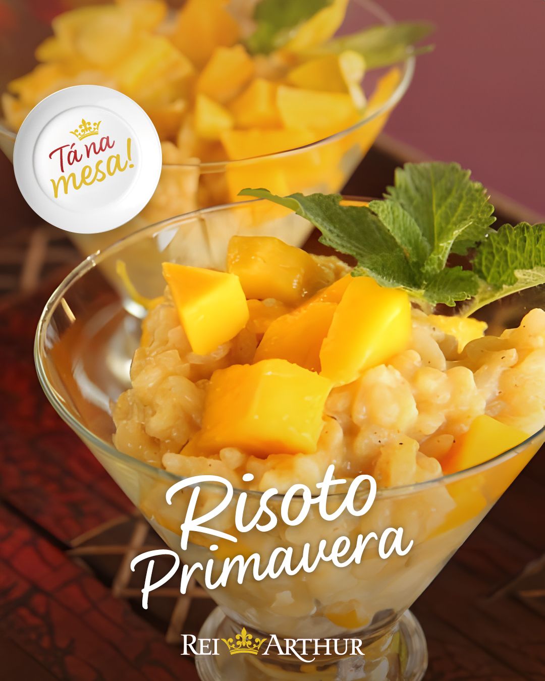 Receita Risoto Primavera