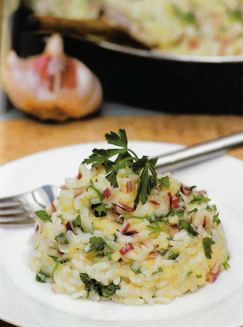 Receita Risoto com quatro queijos Receita Risoto com quatro queijos