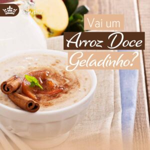 Receita Arroz Doce Gelado