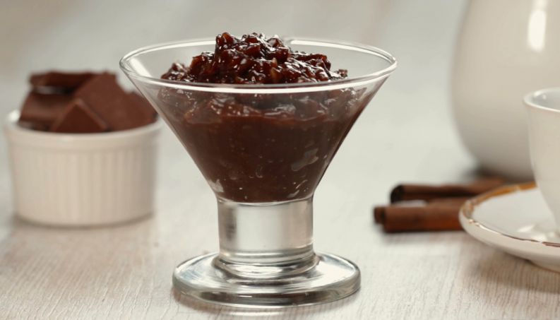 Receita Arroz Doce de Chocolate