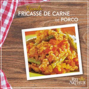Receita Fricassé de carne de porco