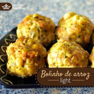 Bolinho de arroz light