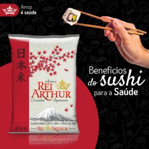 Benefícios do Sushi para a saúde