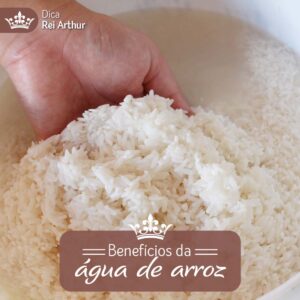 Benefícios da água de arroz