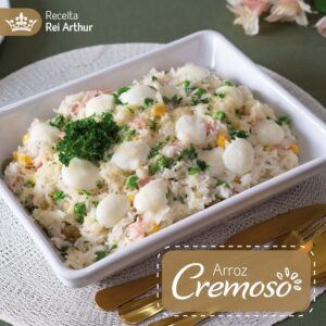Receita Arroz Cremoso