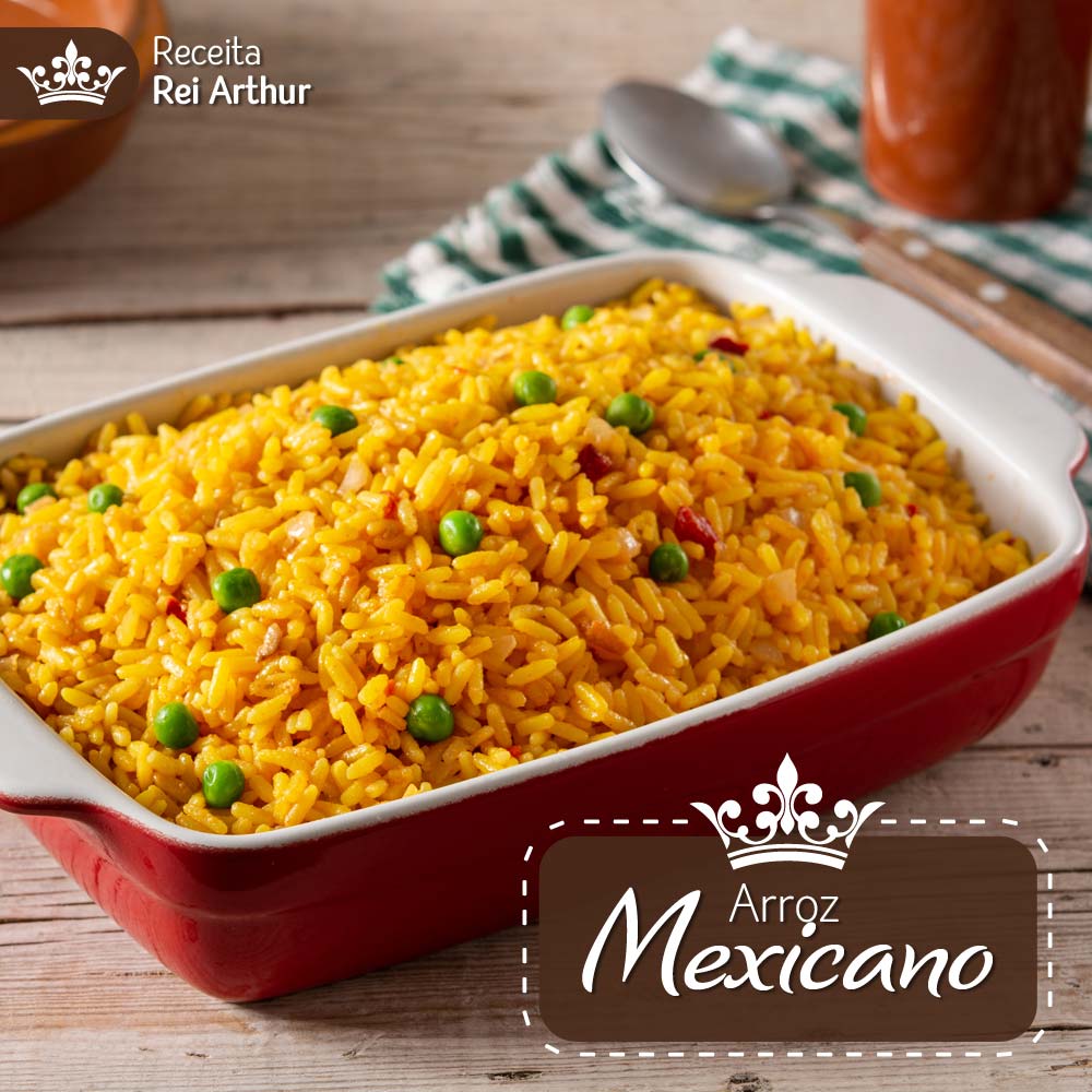 Receita Arroz Mexicano