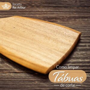 Como limpar tábuas de corte