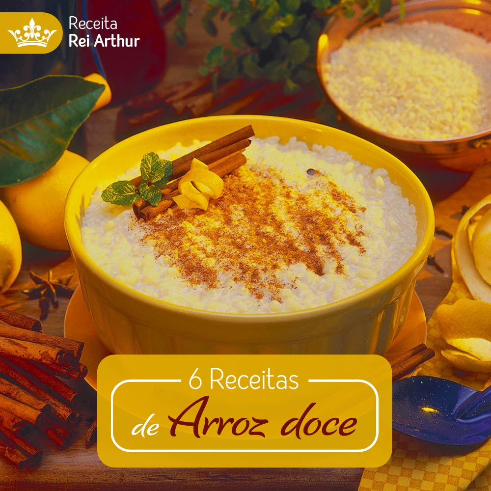 6 Receitas de arroz doce 6 Receitas de arroz doce