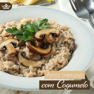 Arroz Cremoso com Cogumelo
