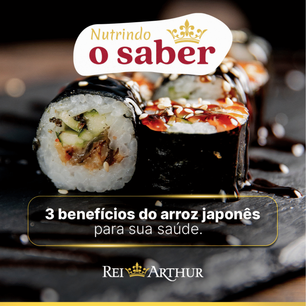 3 benefícios do  arroz japonês para sua saúde