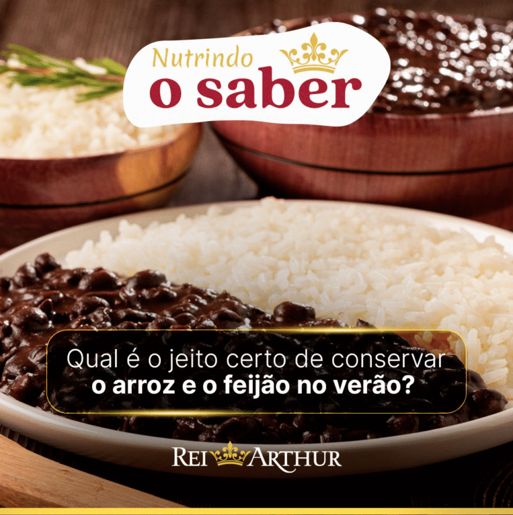 Como conservar o arroz e o feijão no verão?